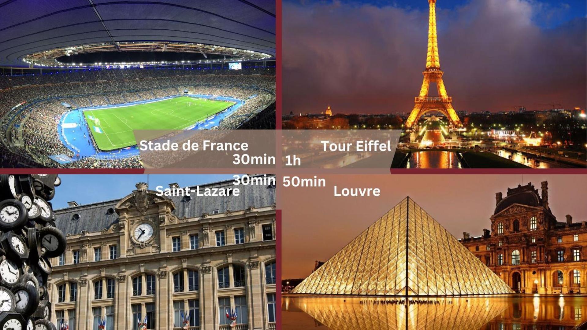 Destiny Appart' Paris -Beauvais-Orly- Podcasts- Stade De France Stains Dış mekan fotoğraf